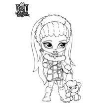 Dessin à colorier: Monster High (Dessins animés et séries animées) #24830 - Coloriages à Imprimer Gratuits