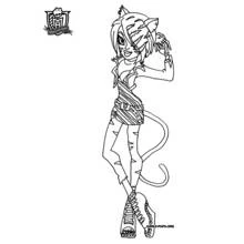 Dessin à colorier: Monster High (Dessins animés et séries animées) #24831 - Coloriages à Imprimer Gratuits
