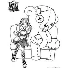 Coloriage Monster High (Dessins animés et séries animées) #24833 à imprimer et colorier