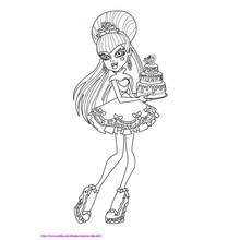 Dessin à colorier: Monster High (Dessins animés et séries animées) #24838 - Coloriages à Imprimer Gratuits
