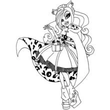 Dessin à colorier: Monster High (Dessins animés et séries animées) #24841 - Coloriages à Imprimer Gratuits