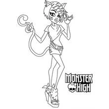 Dessin à colorier: Monster High (Dessins animés et séries animées) #24846 - Coloriages à Imprimer Gratuits