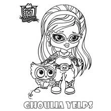 Dessin à colorier: Monster High (Dessins animés et séries animées) #24883 - Coloriages à Imprimer Gratuits