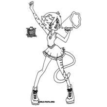 Dessin à colorier: Monster High (Dessins animés et séries animées) #24908 - Coloriages à Imprimer Gratuits