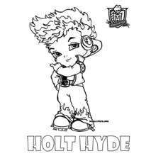 Coloriage Monster High (Dessins animés et séries animées) #24928 à imprimer et colorier