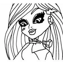 Coloriage Monster High (Dessins animés et séries animées) #24930 à imprimer et colorier
