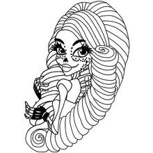 Dessin à colorier: Monster High (Dessins animés et séries animées) #24937 - Coloriages à Imprimer Gratuits