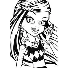 Dessin à colorier: Monster High (Dessins animés et séries animées) #24940 - Coloriages à Imprimer Gratuits