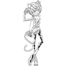 Coloriage Monster High (Dessins animés et séries animées) #24963 à imprimer et colorier