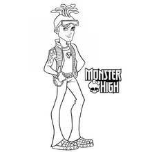 Coloriage Monster High (Dessins animés et séries animées) #24989 à imprimer et colorier
