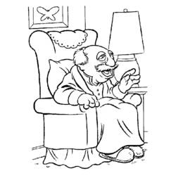 Dessin à colorier: Muppets (Dessins animés et séries animées) #31870 - Coloriages à Imprimer Gratuits