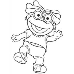 Dessin à colorier: Muppets (Dessins animés et séries animées) #31877 - Coloriages à Imprimer Gratuits