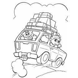 Dessin à colorier: Muppets (Dessins animés et séries animées) #31915 - Coloriages à Imprimer Gratuits