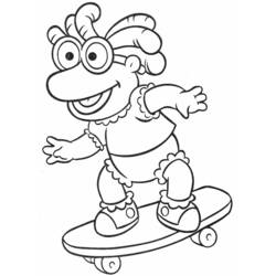 Dessin à colorier: Muppets (Dessins animés et séries animées) #31927 - Coloriages à Imprimer Gratuits