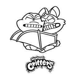 Dessin à colorier: Nightmare Critters (Dessins animés et séries animées) #218807 - Coloriages à Imprimer Gratuits