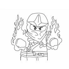 Dessin à colorier: Ninjago (Dessins animés et séries animées) #23972 - Coloriages à Imprimer Gratuits