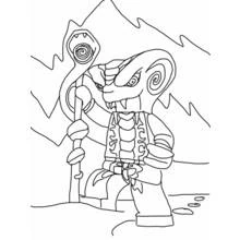 Dessin à colorier: Ninjago (Dessins animés et séries animées) #23977 - Coloriages à Imprimer Gratuits