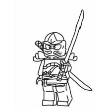 Dessin à colorier: Ninjago (Dessins animés et séries animées) #24018 - Coloriages à Imprimer Gratuits