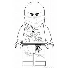 Dessin à colorier: Ninjago (Dessins animés et séries animées) #24023 - Coloriages à Imprimer Gratuits
