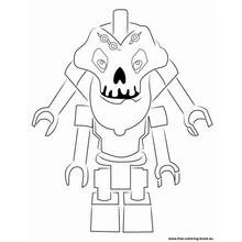Dessin à colorier: Ninjago (Dessins animés et séries animées) #24026 - Coloriages à Imprimer Gratuits