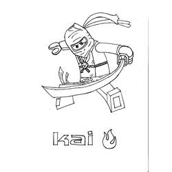 Dessin à colorier: Ninjago (Dessins animés et séries animées) #24045 - Coloriages à Imprimer Gratuits