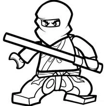 Dessin à colorier: Ninjago (Dessins animés et séries animées) #24053 - Coloriages à Imprimer Gratuits
