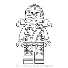 Dessin à colorier: Ninjago (Dessins animés et séries animées) #24056 - Coloriages à Imprimer Gratuits