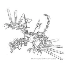 Dessin à colorier: Ninjago (Dessins animés et séries animées) #24059 - Coloriages à Imprimer Gratuits