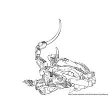 Dessin à colorier: Ninjago (Dessins animés et séries animées) #24070 - Coloriages à Imprimer Gratuits