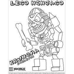 Dessin à colorier: Ninjago (Dessins animés et séries animées) #24076 - Coloriages à Imprimer Gratuits