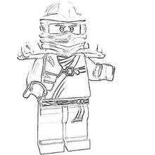 Dessin à colorier: Ninjago (Dessins animés et séries animées) #24085 - Coloriages à Imprimer Gratuits