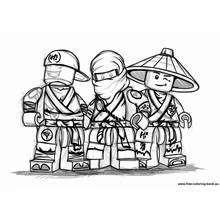 Dessin à colorier: Ninjago (Dessins animés et séries animées) #24091 - Coloriages à Imprimer Gratuits
