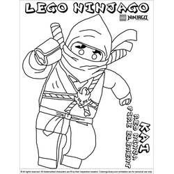 Dessin à colorier: Ninjago (Dessins animés et séries animées) #24107 - Coloriages à Imprimer Gratuits