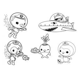 Dessin à colorier: Octonauts (Dessins animés et séries animées) #178674 - Coloriages à Imprimer Gratuits