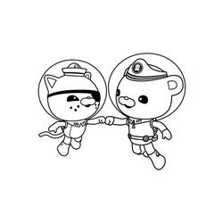 Dessin à colorier: Octonauts (Dessins animés et séries animées) #40623 - Coloriages à Imprimer Gratuits