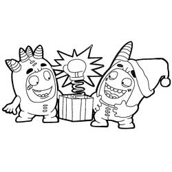 Dessin à colorier: Oddbods (Dessins animés et séries animées) #186497 - Coloriages à Imprimer Gratuits