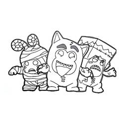 Dessin à colorier: Oddbods (Dessins animés et séries animées) #186504 - Coloriages à Imprimer Gratuits