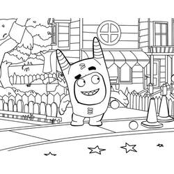 Dessin à colorier: Oddbods (Dessins animés et séries animées) #186506 - Coloriages à Imprimer Gratuits