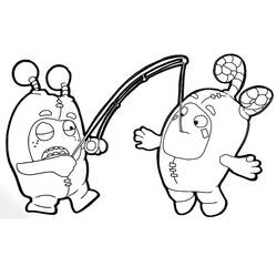 Dessin à colorier: Oddbods (Dessins animés et séries animées) #186527 - Coloriages à Imprimer Gratuits