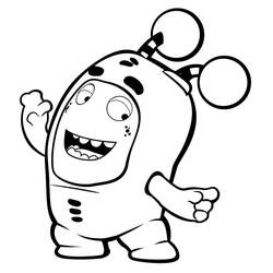 Dessin à colorier: Oddbods (Dessins animés et séries animées) #186528 - Coloriages à Imprimer Gratuits
