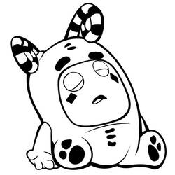 Dessin à colorier: Oddbods (Dessins animés et séries animées) #186535 - Coloriages à Imprimer Gratuits