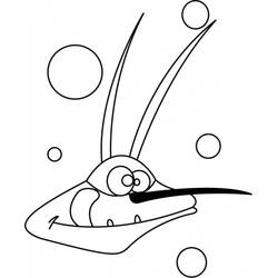 Coloriage Oggy et les Caffards (Dessins animés et séries animées) #37941 à imprimer et colorier