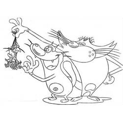 Dessin à colorier: Oggy et les Caffards (Dessins animés et séries animées) #37975 - Coloriages à Imprimer Gratuits