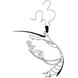 Dessin à colorier: Oggy et les Caffards (Dessins animés et séries animées) #37996 - Coloriages à Imprimer Gratuits