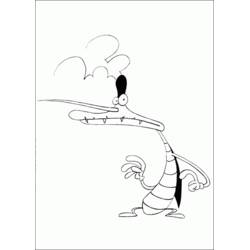 Dessin à colorier: Oggy et les Caffards (Dessins animés et séries animées) #38000 - Coloriages à Imprimer Gratuits