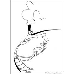 Coloriage Oggy et les Caffards (Dessins animés et séries animées) #38030 à imprimer et colorier