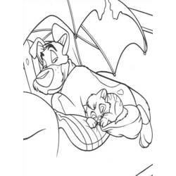 Dessin à colorier: Oliver et compagnie (Dessins animés et séries animées) #133694 - Coloriages à Imprimer Gratuits