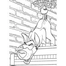 Dessin à colorier: Oliver et compagnie (Dessins animés et séries animées) #133696 - Coloriages à Imprimer Gratuits