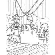 Dessin à colorier: Oliver et compagnie (Dessins animés et séries animées) #133709 - Coloriages à Imprimer Gratuits