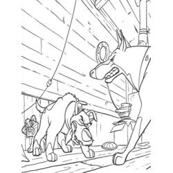 Dessin à colorier: Oliver et compagnie (Dessins animés et séries animées) #133713 - Coloriages à Imprimer Gratuits